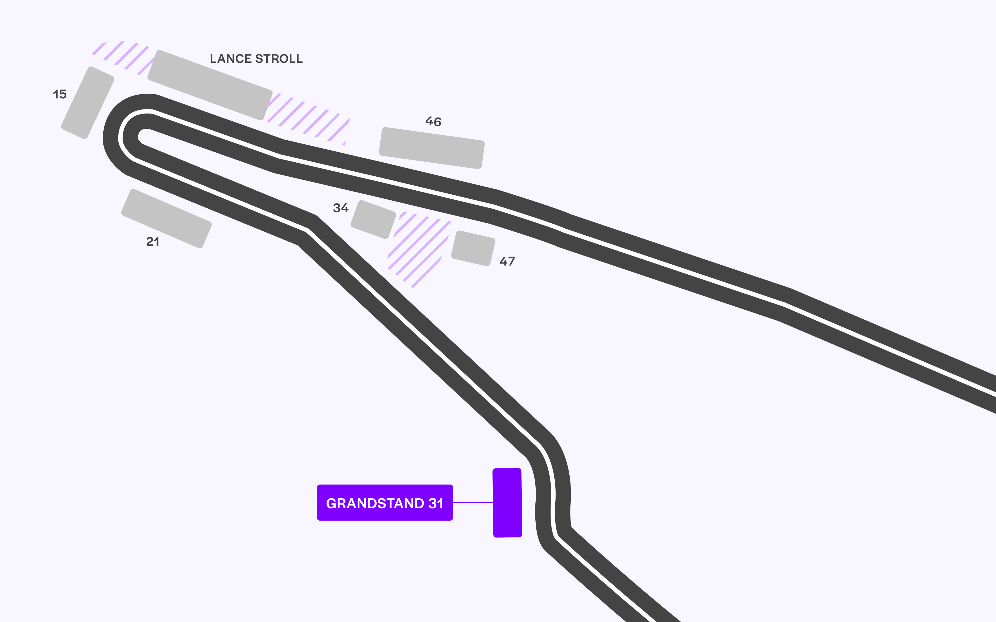 F1 Canadian GP Grandstands