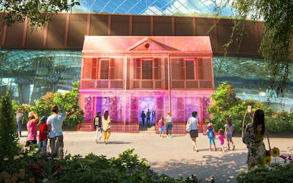 Flower Dome Entrance