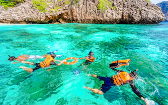 koh haa & koh rok speedboat snorkeling tour with lunch and hotel transfers-2