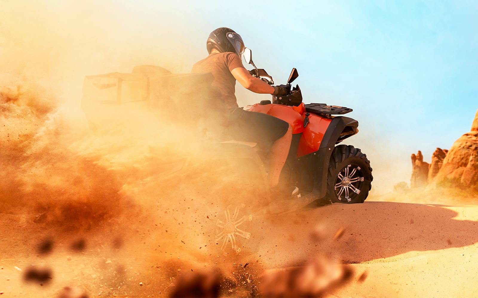1 Hour Self Drive Dune Buggy & Quad Bike & Camel Ride