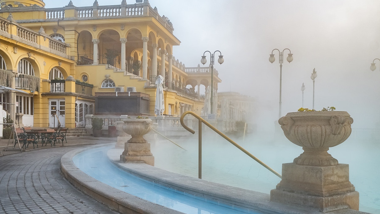 Budapest Therme Winter