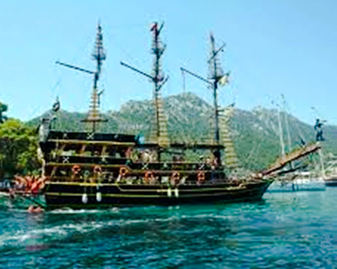 Marmaris Pirate Boat Trip with Lunch, Local Alcoholic Drinks and Hotel Transfers