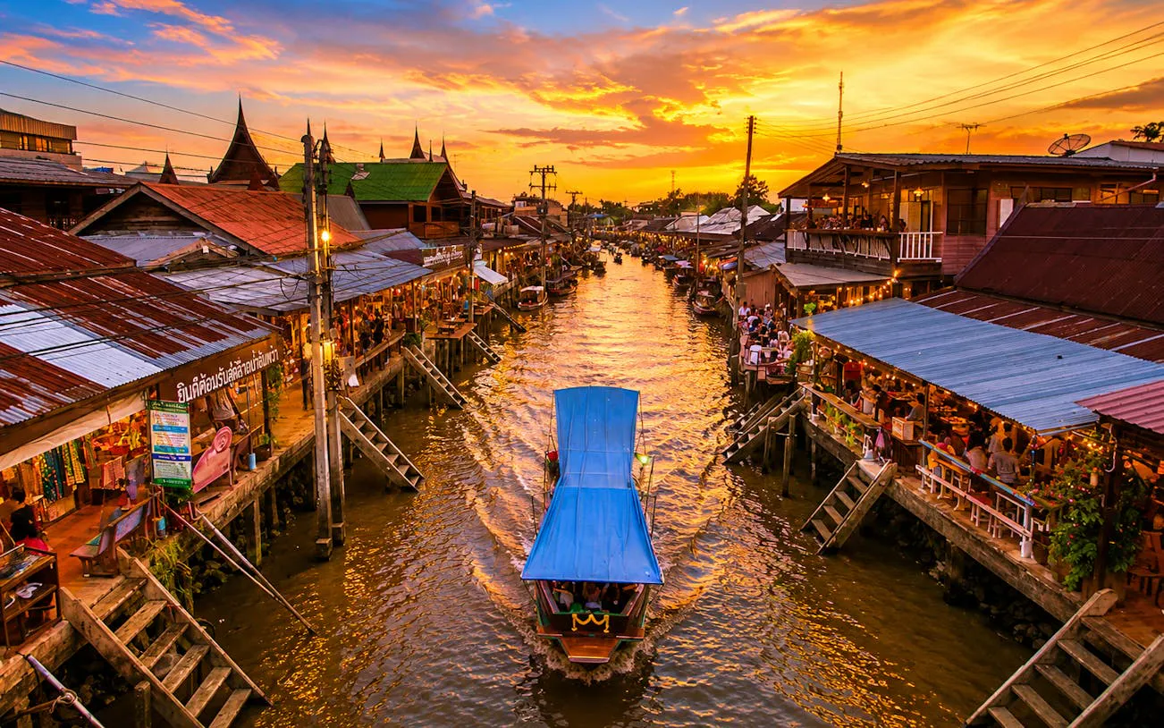 privat tur: amphawa flytende marked, apemating og trai-9