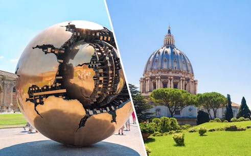 entrada reservada a los museos vaticanos y la capilla sixtina con tour en autobús abierto a los jardines vaticanos-1