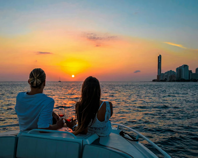 Sunset & Night Boat Party at Cartagena's Bay