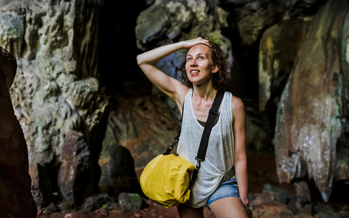 From Phuket/Krabi/Khao Lak: Private Khao Sok Day Trip with Cheow Lan Lake Longtail Boat Tour