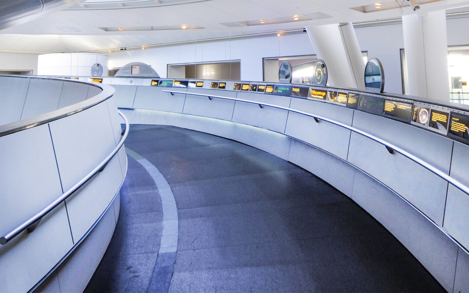 Harriet and Robert Heilbrunn Cosmic Pathway in the American Museum of Natural History, New York City.