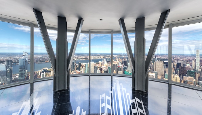 view from 102nd floor of Empire State Building