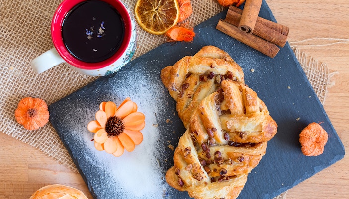 Marple and pPecan Plait Pastry