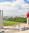 Parque Eduardo VII or Lisbon city center