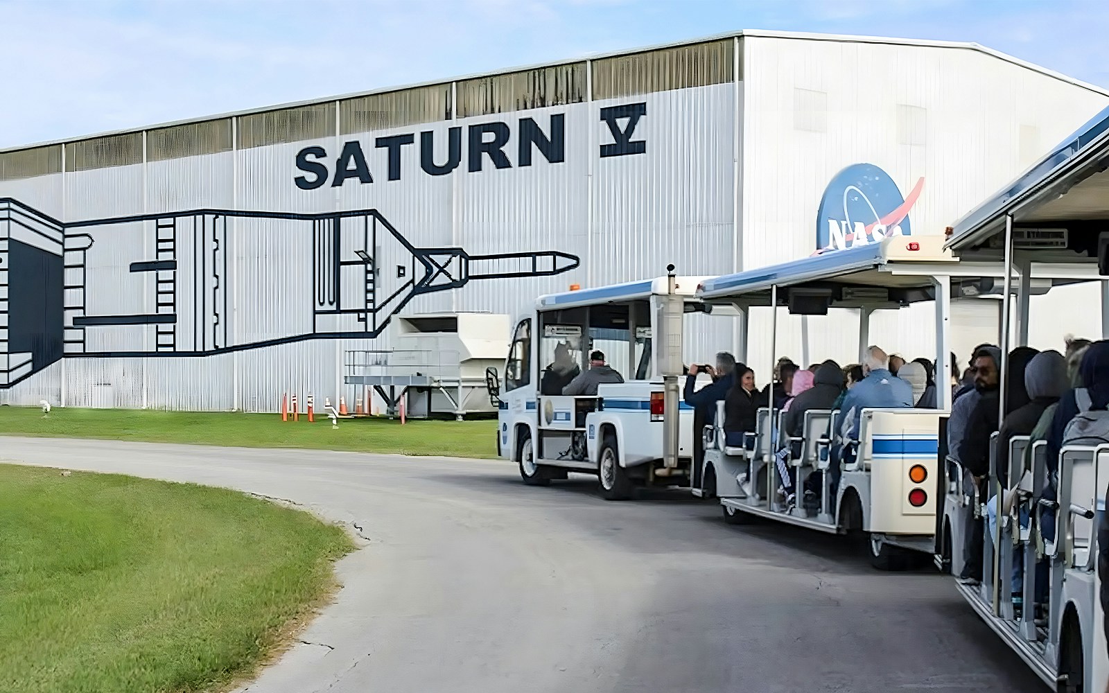NASA Tram Tours at the Houston Space Center