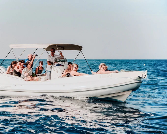 From Split/Trogir: Blue Lagoon, Solta & Trogir Speedboat Tour