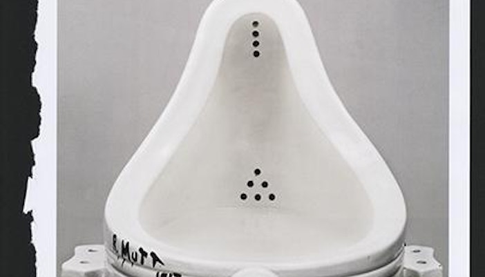 Fountain by Marcel Duchamp, 1917