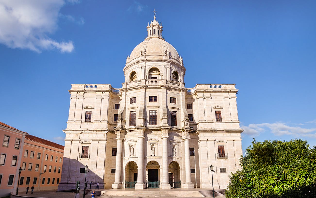 National Pantheon in Lisbon on a sunny day.