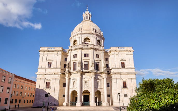 National Pantheon in Lisbon on a sunny day.