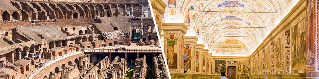 Combo: pass per il Colosseo + Musei Vaticani