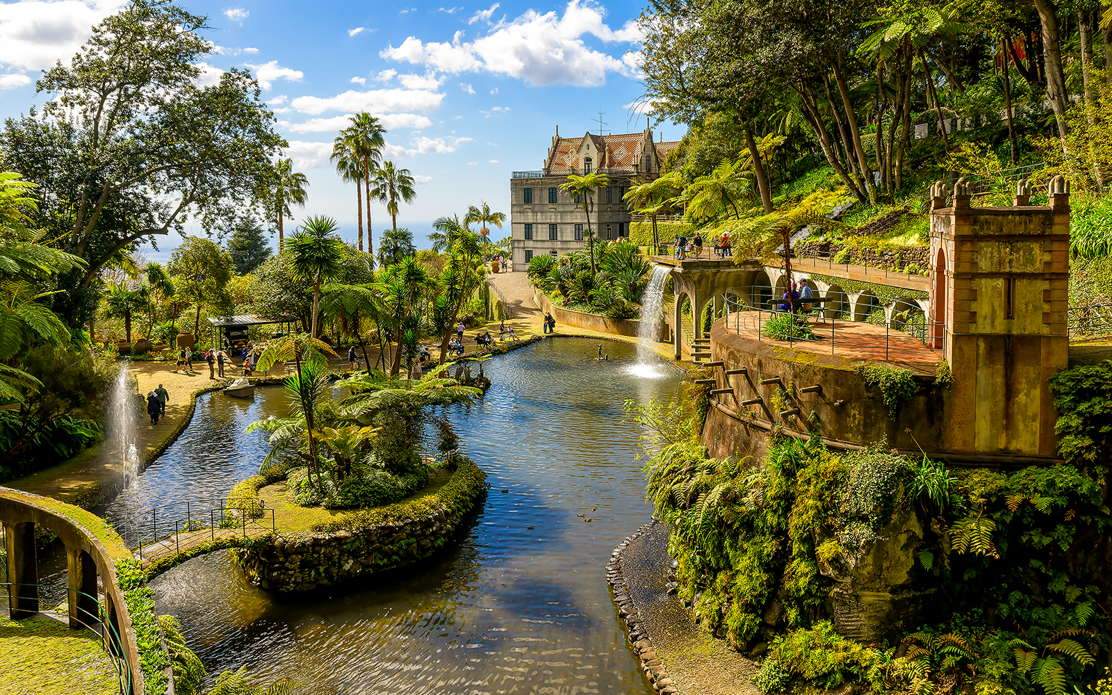 Monte Palads' tropiske have