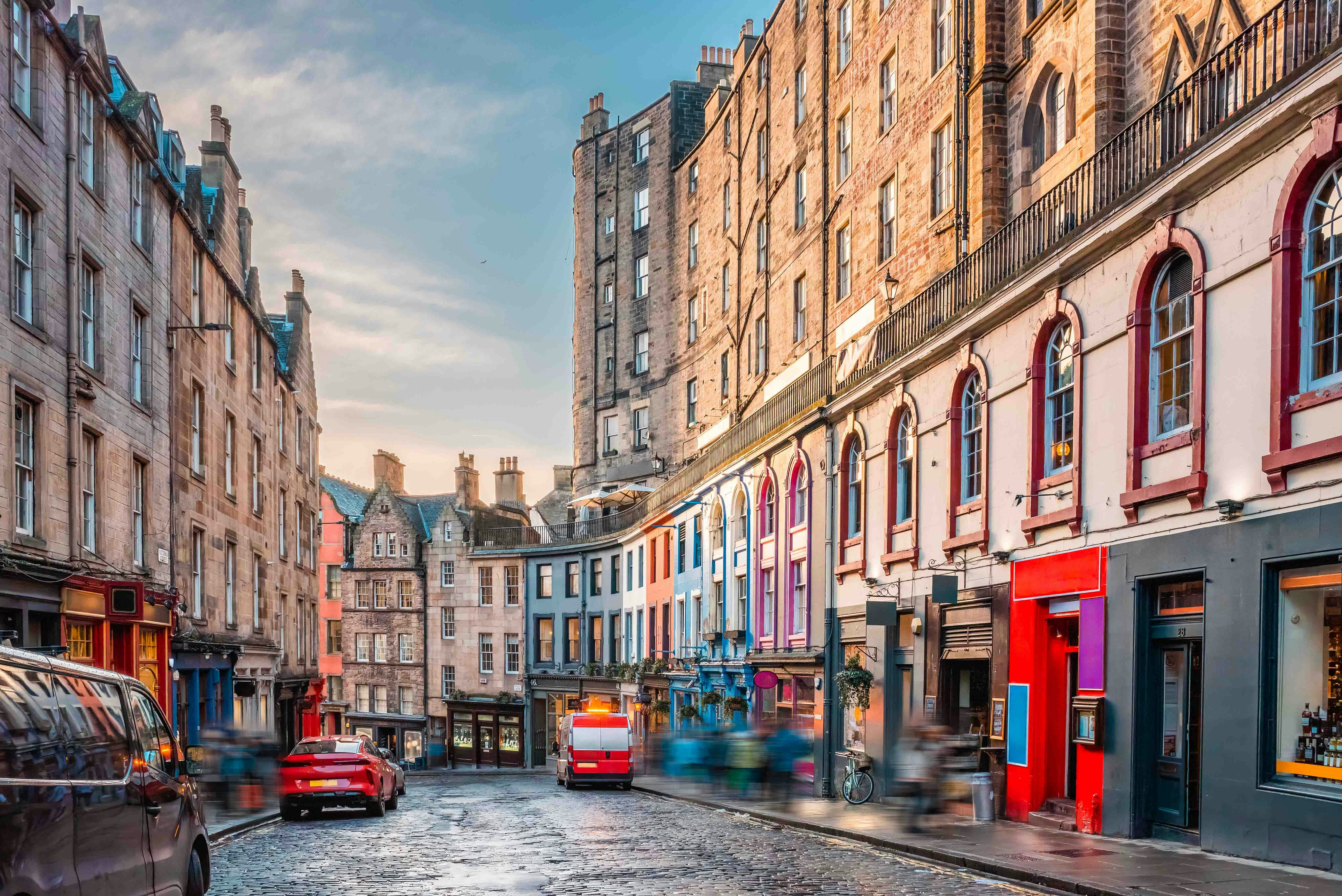 Victoria Street and Grassmarket, Edinburgh