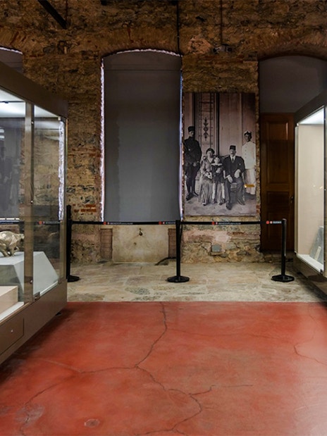 Artifacts displayed inside Topkapi Palace Museum, Istanbul.