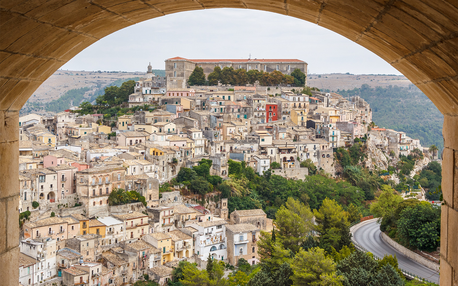 Ragusa, a UNESCO heritage city, Sicily