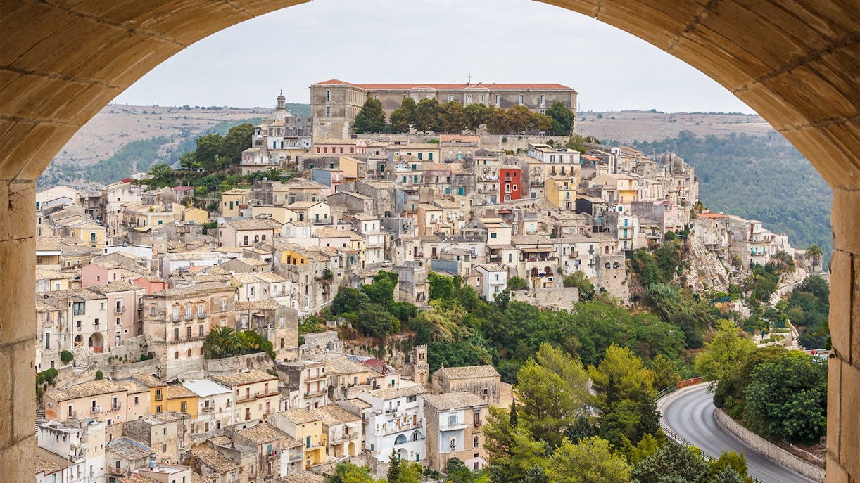 Ragusa, a UNESCO heritage city, Sicily