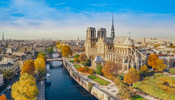Notre Dame from above, Paris