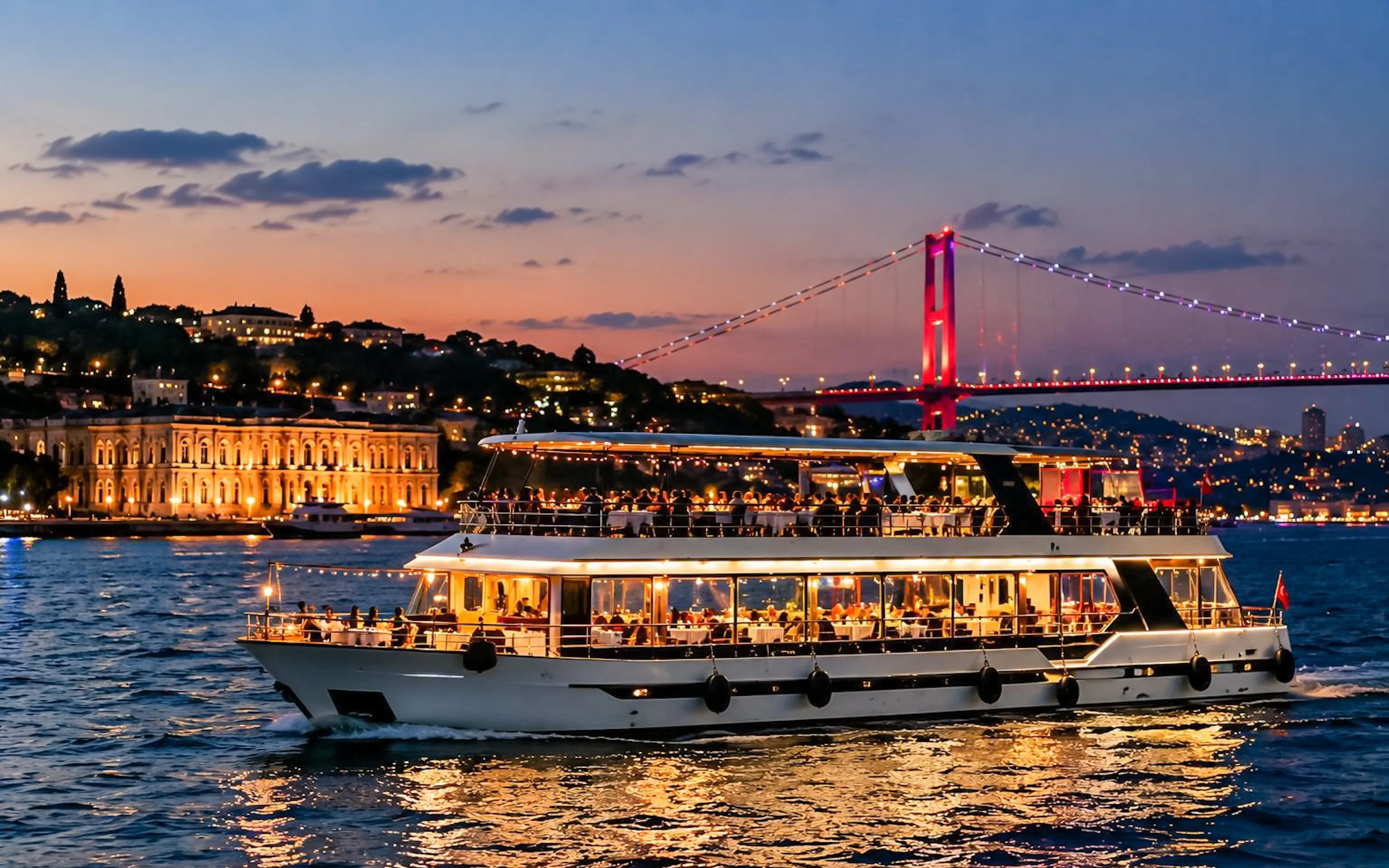 Turkish dining on the water