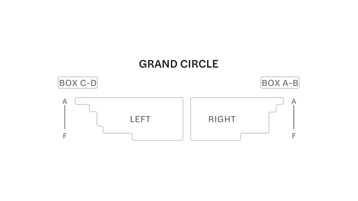 Apollo Theatre Seating Plan