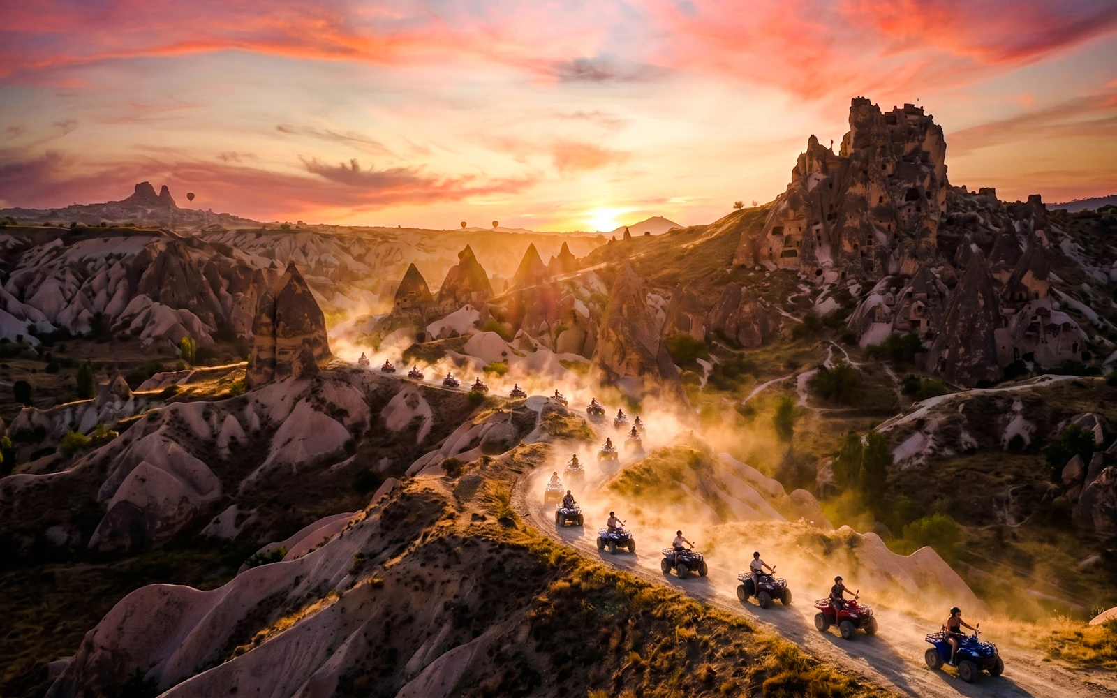 Cappadocia: 2-Hour Sunset ATV Quad Bike Tour through the Valleys