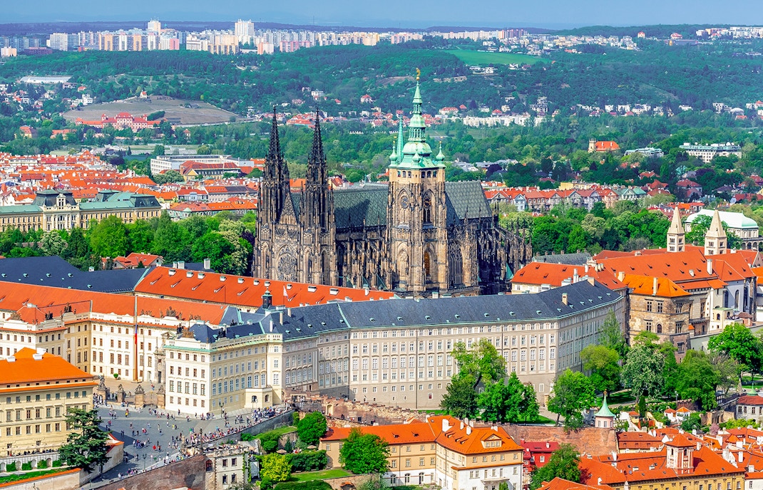 Castillo de Praga por dentro