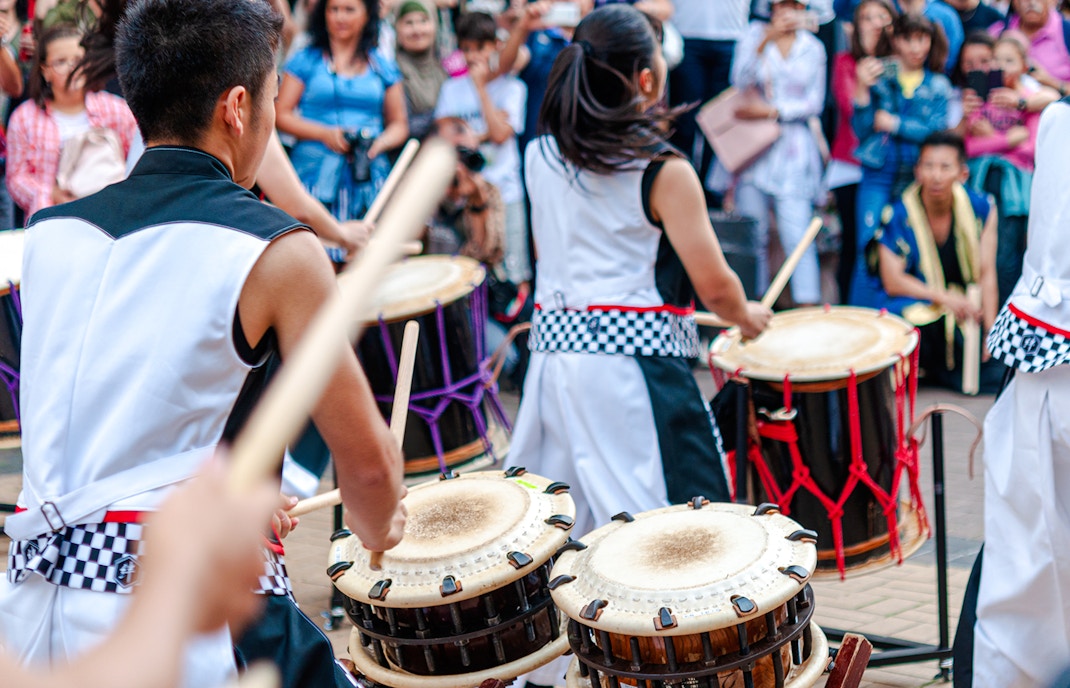 Shinjuku Eisa Matsuri  Drumming