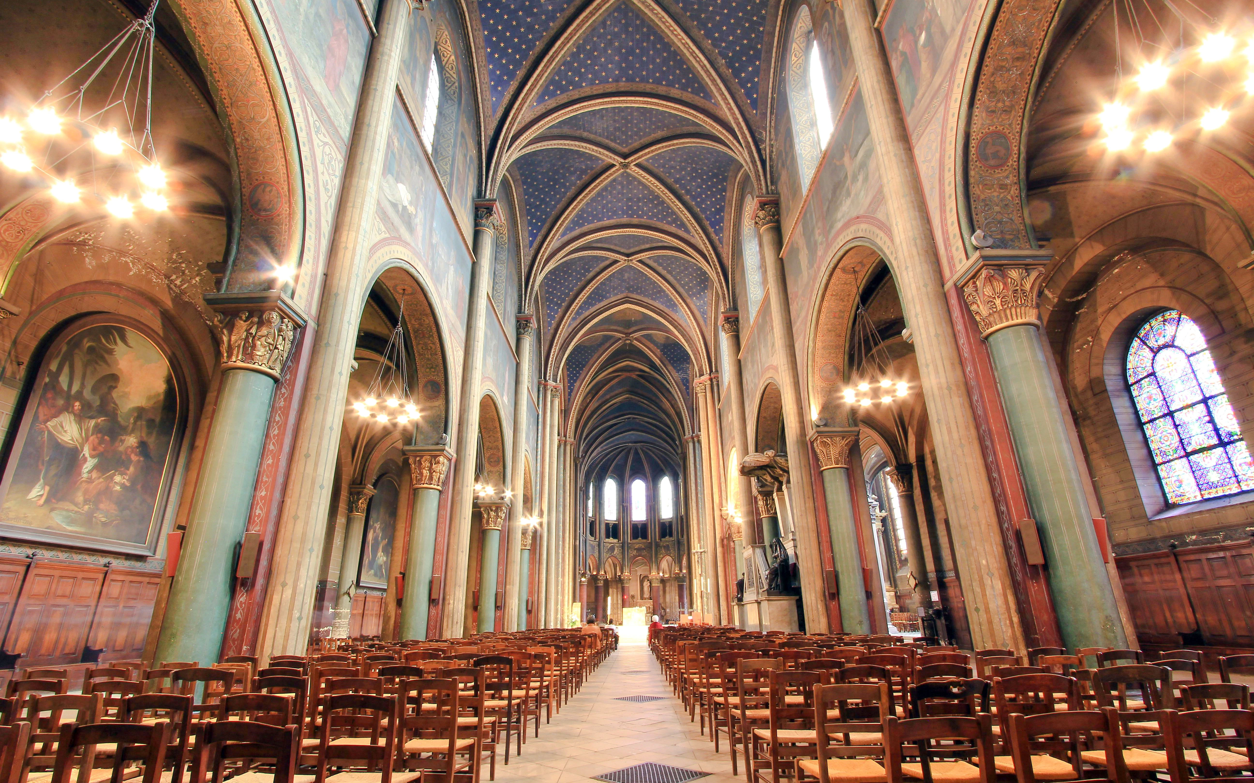 Interior of Église de Saint-Germain-des-Prés