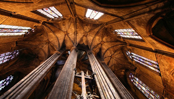 Barcelona Cathedral location
