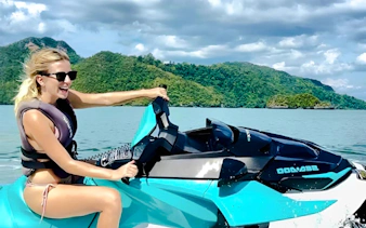guidet jetski-tur med øybesøk på langkawi-8