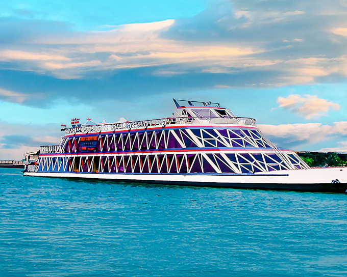 Nile Crystal 4-Star Cairo Dinner Cruise with Live Entertainment