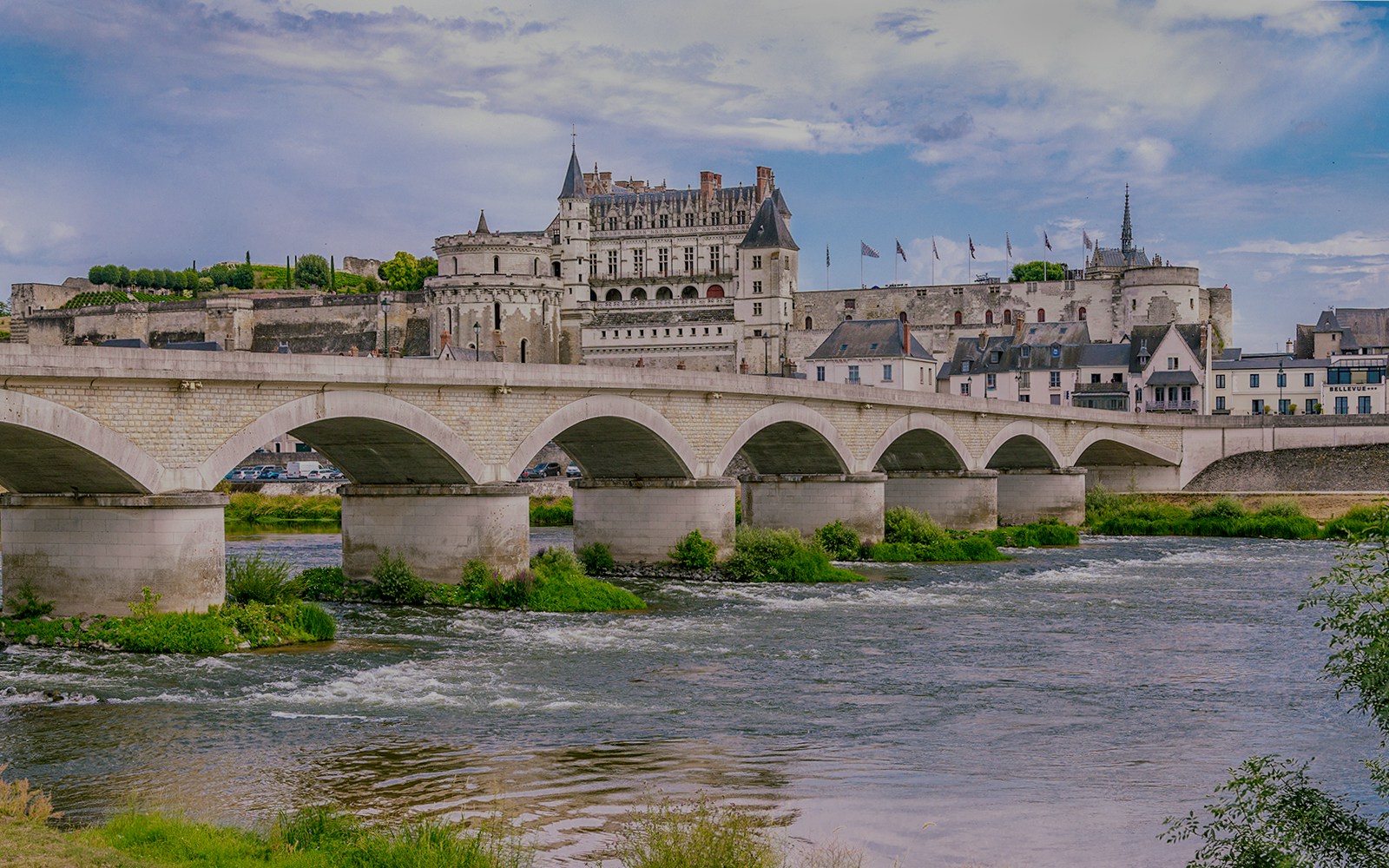 Exterior view of Royal Amboise Castle