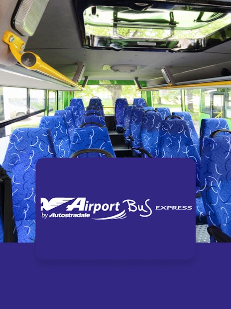 Interior of Autostradale bus for Milan Malpensa Airport to Turin Corso Bolzano route.
