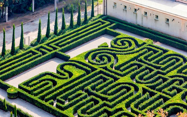 Labyrinth at Giorgio Cini Foundation, Venice, part of TOUR I + II.