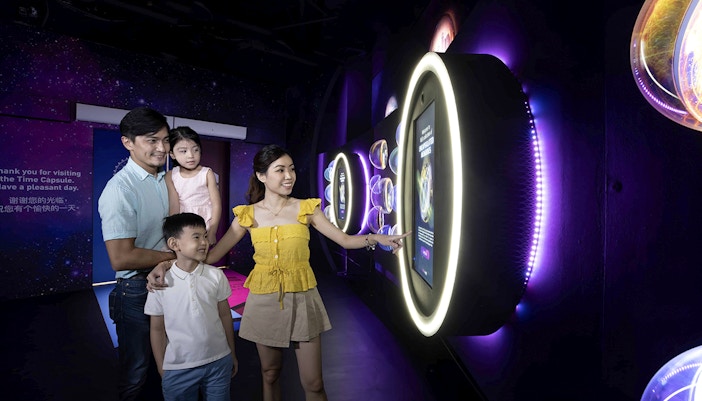 Time Capsule at Singapore Flyer