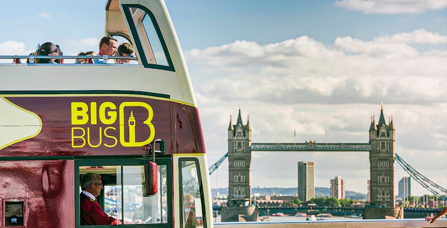 Bilete Big Bus Londra Hop-On Hop-Off