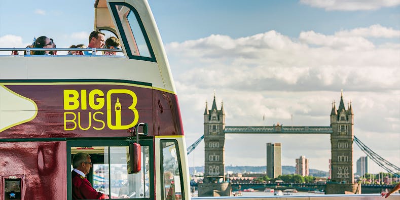 Biglietti Big Bus Londra per tour Hop-on Hop-off