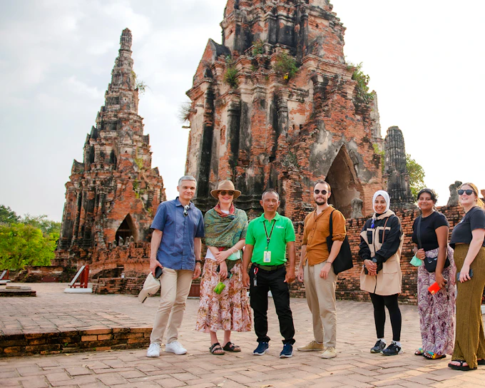 From Bangkok: Ayutthaya Temples and Bang Pa-In Palace Full-day Guided Tour
