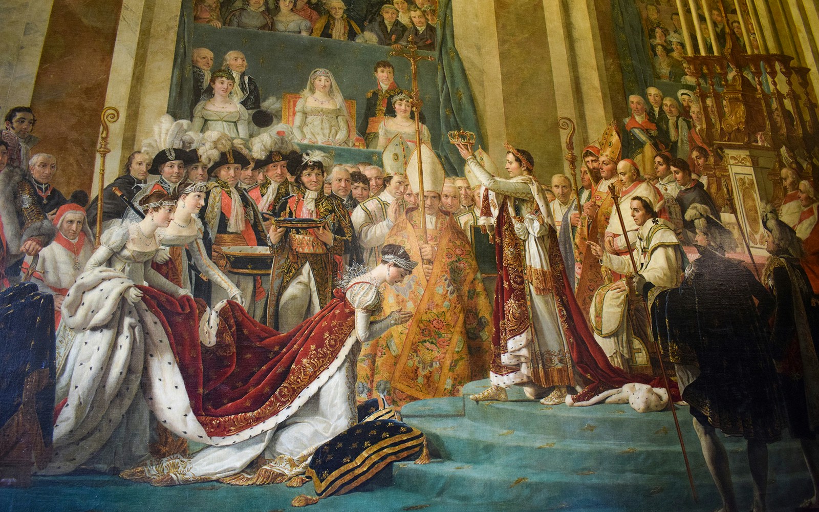 Le couronnement de Napoléon