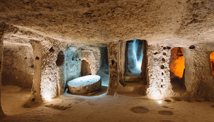 Kaymakli Underground City - This is a Photograph of Kaymakli Underground City