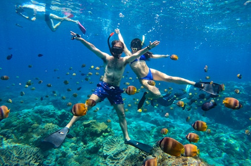 From Bali: Snorkelling with Manta Rays