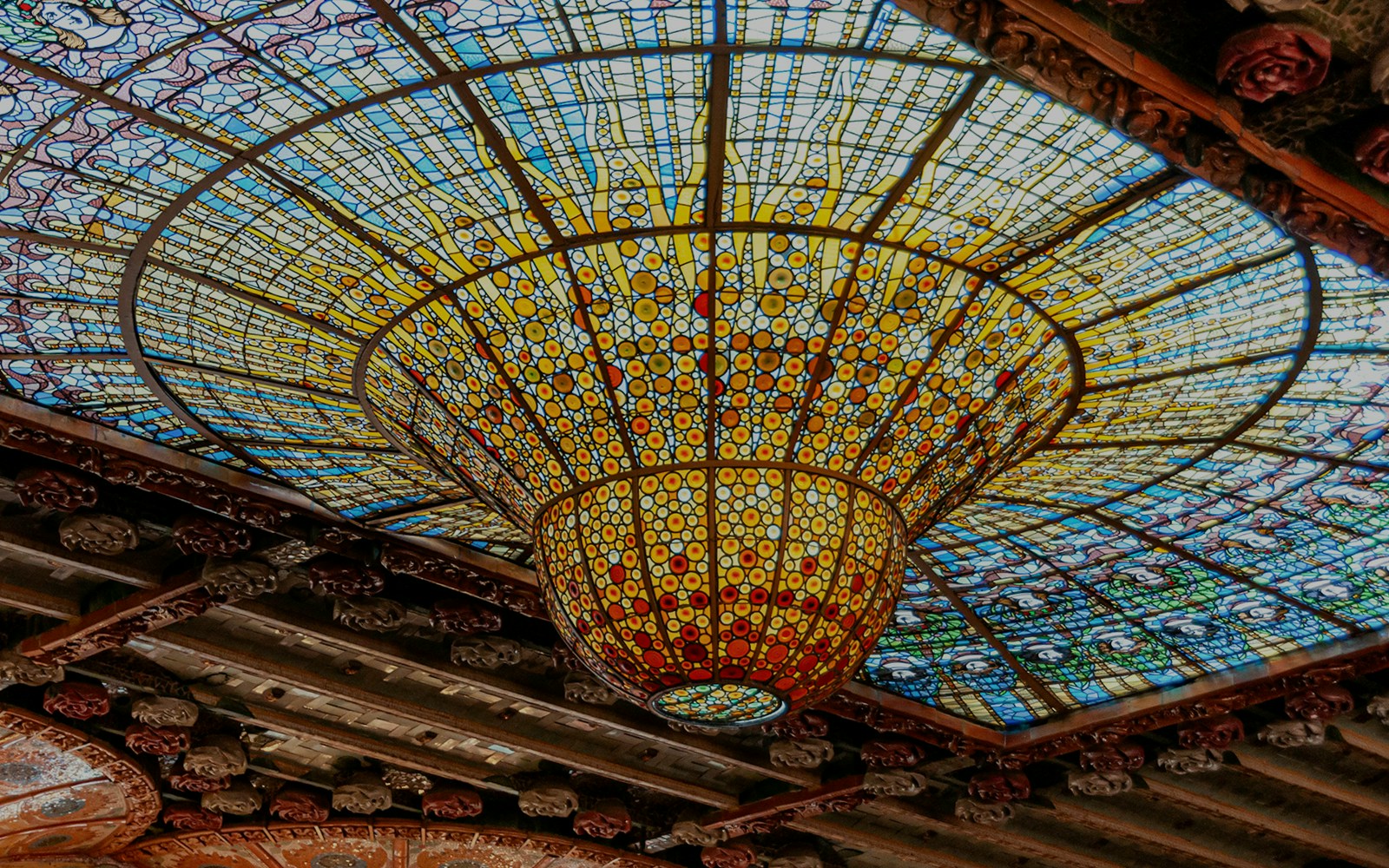Palau De La Música Catalana in Barcelona