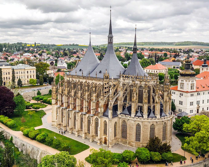 From Prague: Kutná Hora, Sedlec Ossuary & St Barbara's Cathedral Day Trip