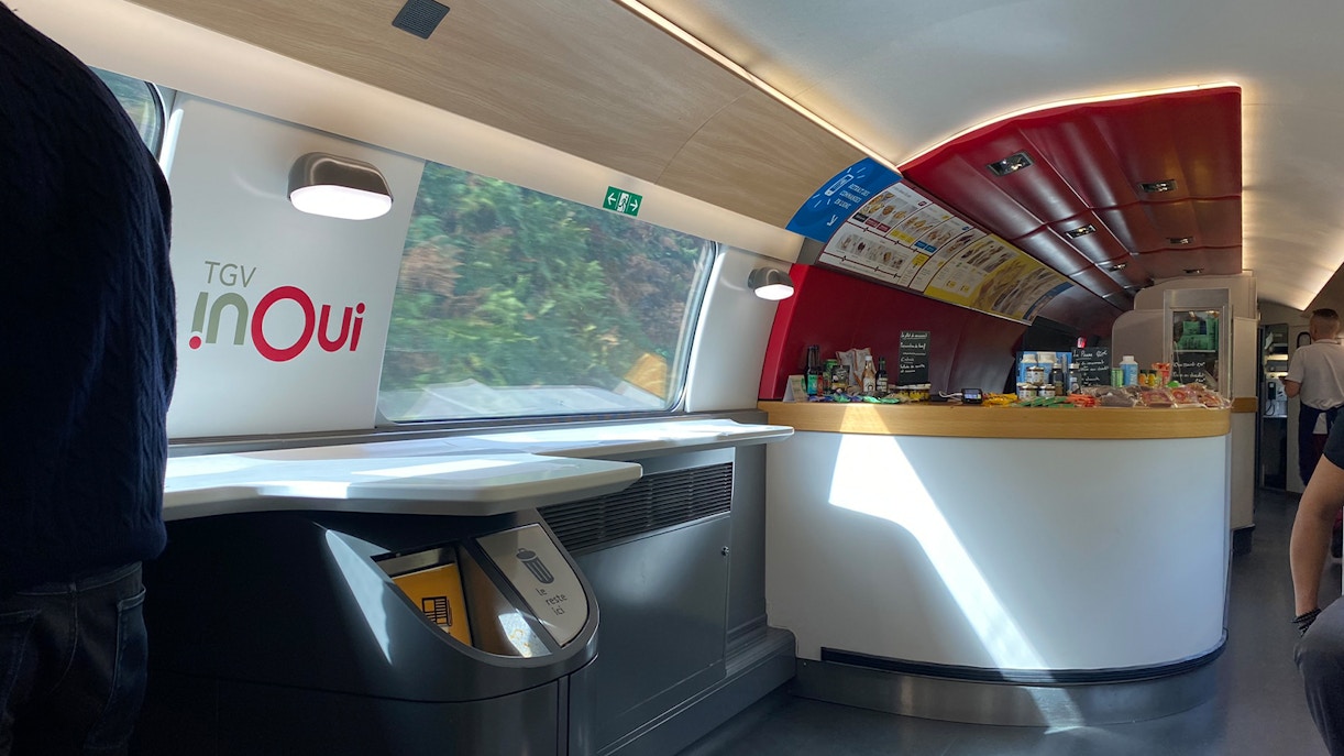 TVG InOui Train interior