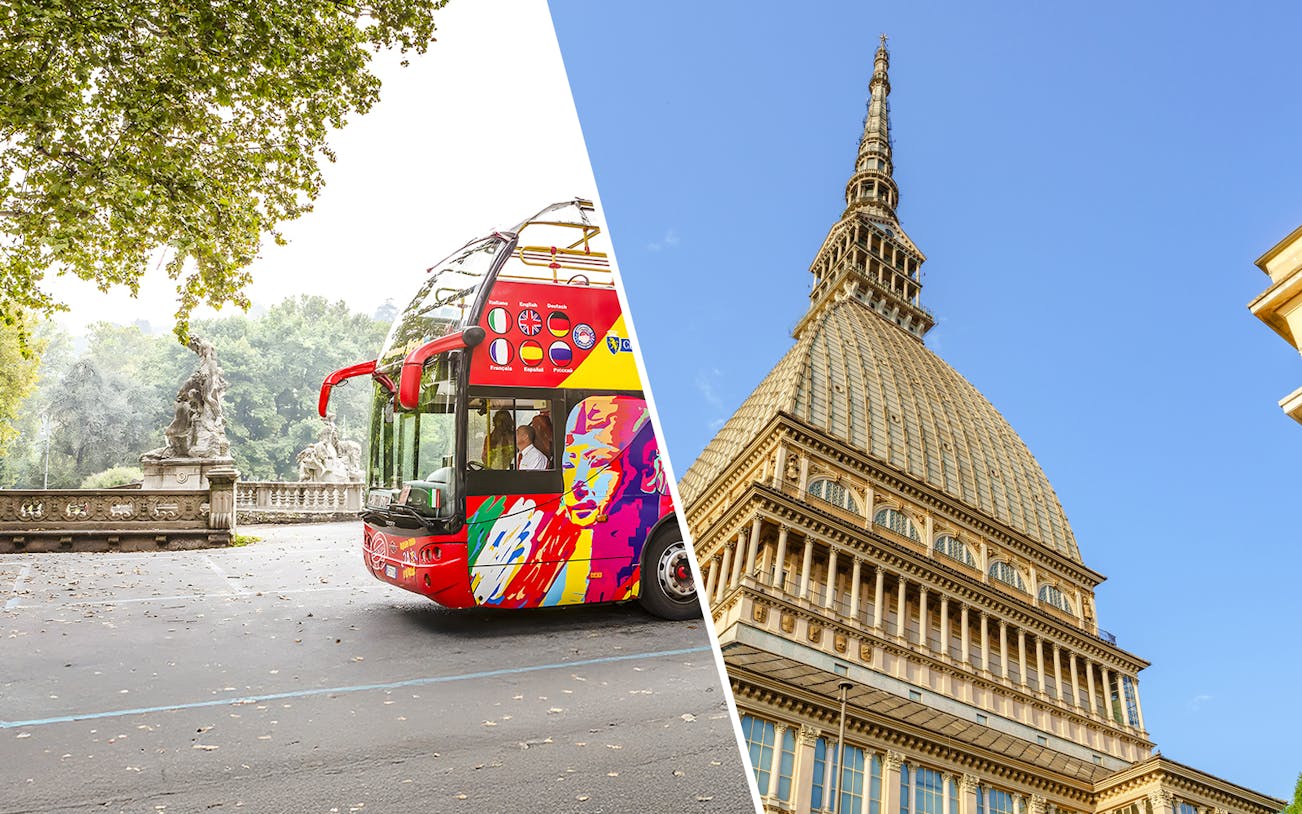 Turin Hop-on Hop-off Bus Tour with National Cinema Museum