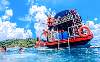 koh chang 3 or 4-island big boat snorkeling tour with lunch-1